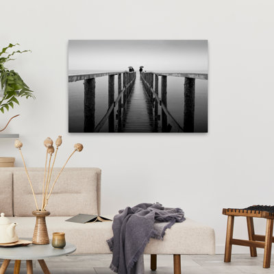 Still Pier - Landscape Photography White Pier Art