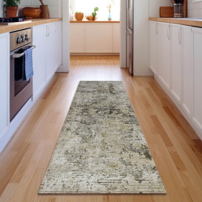 Premium Machine Washable Cerrito Taupe Rug