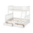 Twin Over Full Bunk Bed With Ladders And Drawers-665174941