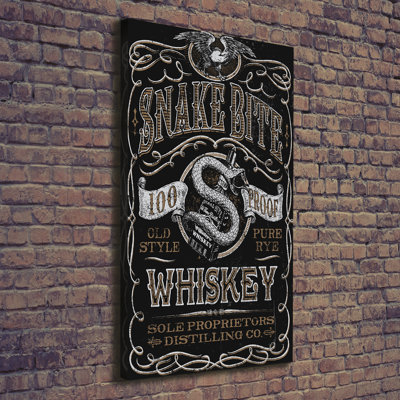 Whiskey - Wrapped Canvas Print