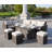 Wicker 8 - Person Patio Conversation Set-854611630