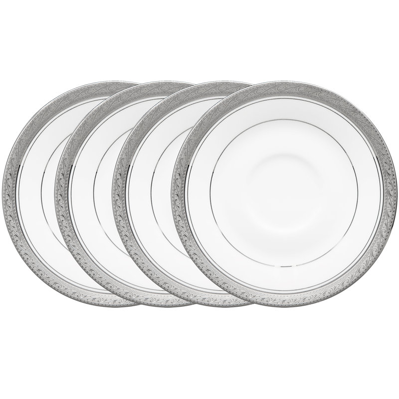 Soucoupes Norestake Crestwood, 6 po, Platine