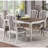 Transitional Style 1Pc Dining Table Ash Rectangle Table Unique Design Legs Kitchen Dining Room-1567773222