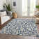 Premium Machine Washable Guada AMF1023 Geometric Rug