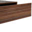 Table basse moderne à 2 tiroirs de 47,2 po à DEL moderne-1971125935
