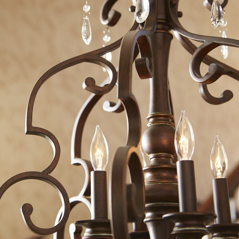 Salome 4 - Light Novelty Pendant, Vintage Copper