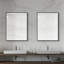 Miroir de salle de bain en aluminium