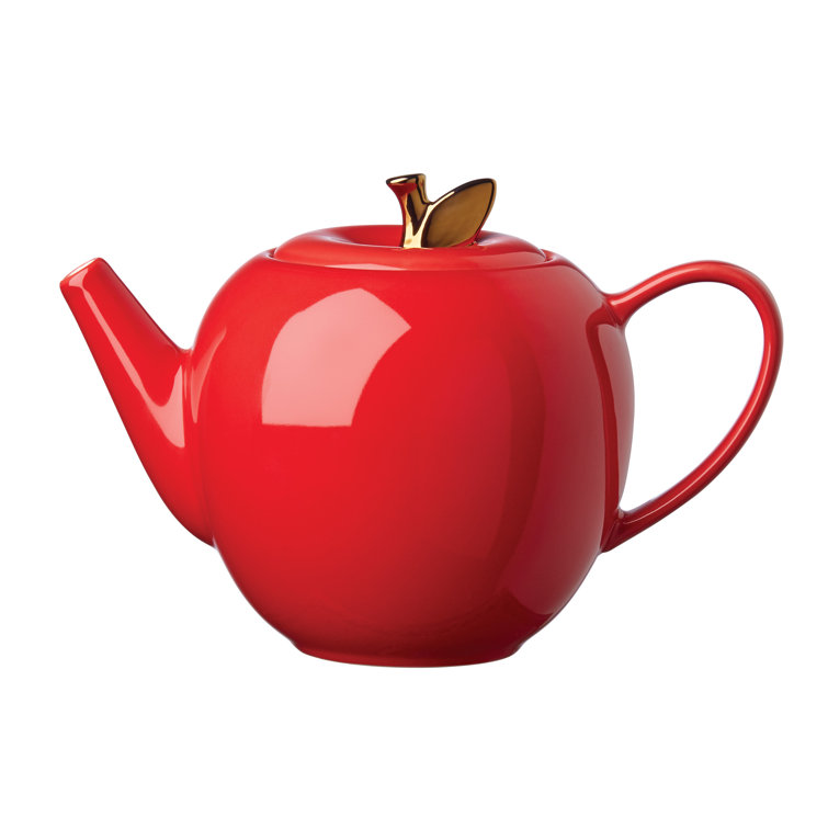 Kate Spade New York Make It Pop Red Tea Kettle