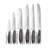 Schmidt Brothers™ Cutlery Bonded Ash 7-Piece knife Block Set