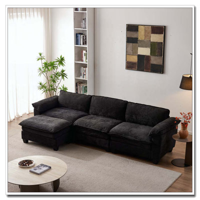 Canapé de luxe avec repose-pieds Furniture