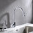 Pull Down Single Handle  Kitchen sink Faucet in Chrome-69736687