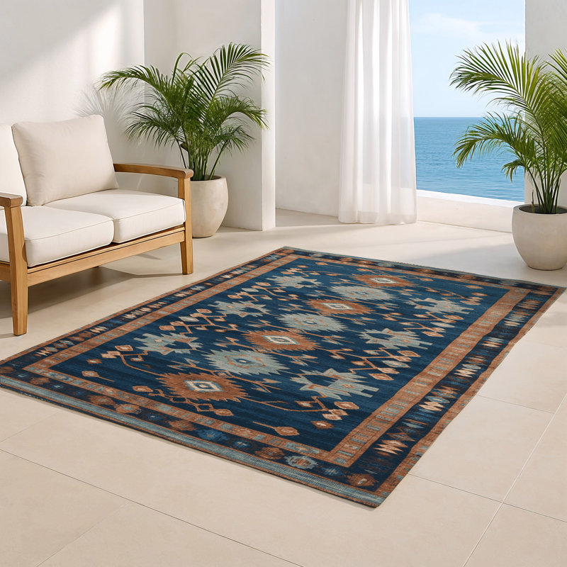 Tapis turc intérieur et extérieur gris, Rectangulaire 2 pi x 3 pi
