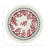 Christmas Berries Red White Beaded Smooth Tabletop Set