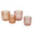Janeisy 3.5" W Ribbed Glass Votive Holder