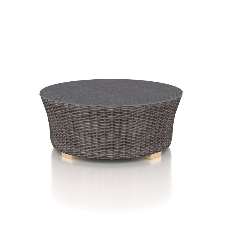 Marfik Round Metal Outdoor Coffee Table , 31.5'' in. W 31.5'' in. D