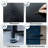 4 Drawer Dresser for Bedroom, Narrow Chest of Drawers, Wooden Top and Study Iron Frame 18"x37.5"-(WxH)