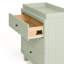 Commode 3 tiroirs en bois avec surmatelas Kyoto-106743250