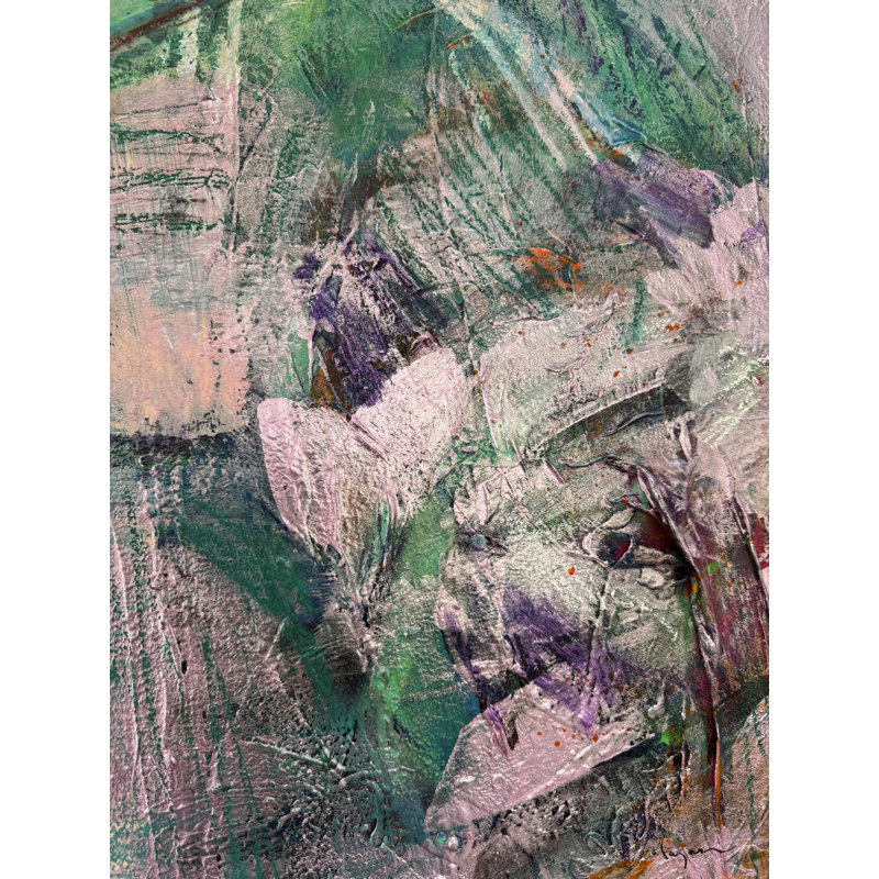 Tasheena Human Geode IX by Dorothy Fagan - Wrapped Canvas Print, 46 cm H x 30 cm W