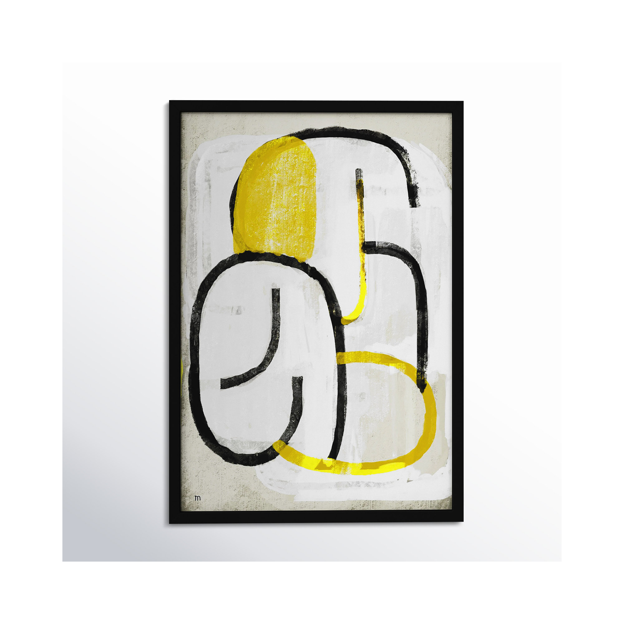 Somewhere by Studiom, Black, 20" H x 14" W x 1.25" D