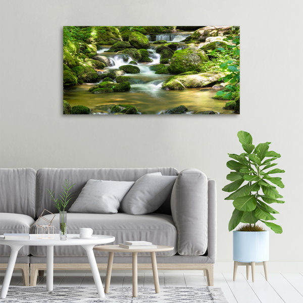 Alpen Home Waterfall - Unframed Art Prints on Canvas | Wayfair.co.uk