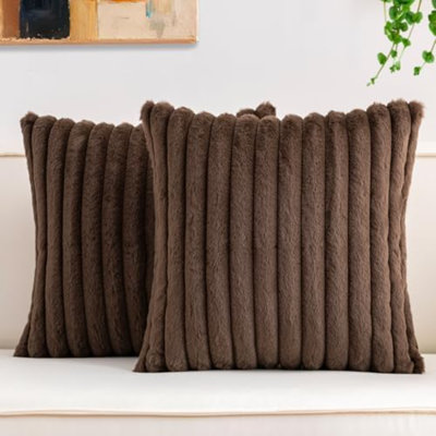 Striped Corduroy Pillow Cover
