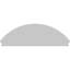 x 2-3 / 4 "P à arche de segment architectural 3 branches en PVC de qualité architecturale-41855507