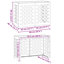 Housse pour climatiseur vidaXL anthracite 35,43 x 15,75 x 23,62 po