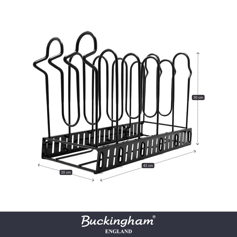 Buckingham Pot & Pan Multi-function Organising Rack