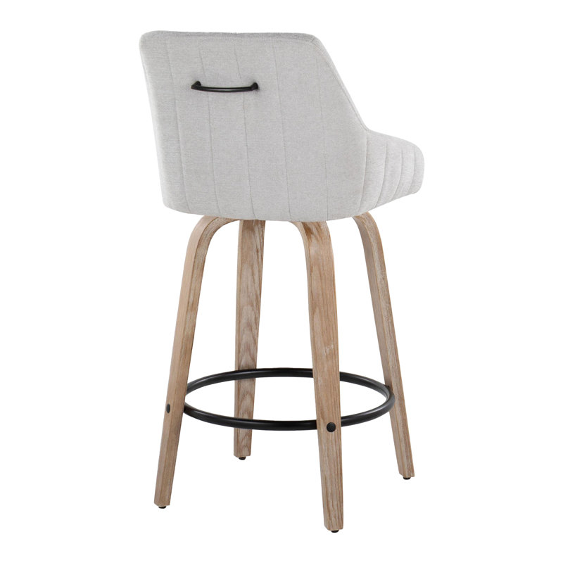 Contemporary Counter Stool, Gris