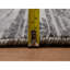 Tapis gris 2 pi x 3 pi 1 po, motif moderne croisé effacé, tissé à la main, laine naturelle non tissée, tapis, échantillon, tapis oriental