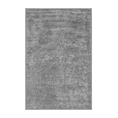 Tapis contemporain gris