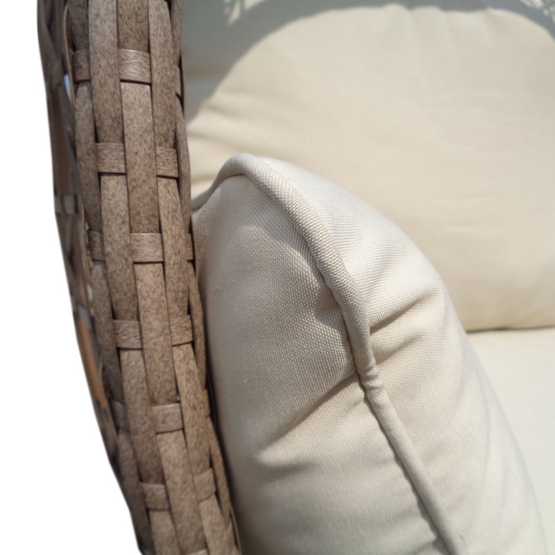 Rio Vista Swivel Egg Chair with Cushions