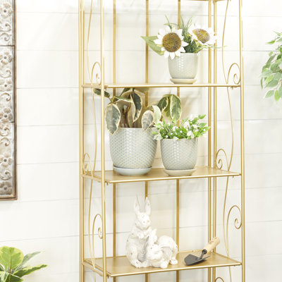 Ensemble de pots à fleurs d'intérieur en céramique 3 pièces Milomir