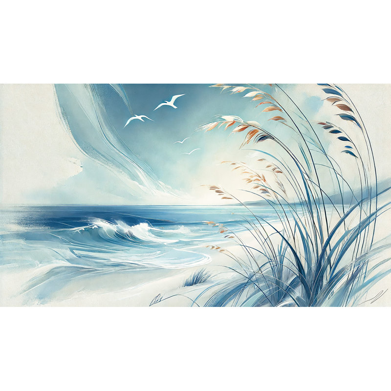 Waves of Tranquility, impression sur toile tendue, H 24 po x l 42 po x P 1,5 po