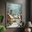 «Christmas Holiday Art Dxxv», reproduction d'art encadrée - bois massif-1616659098