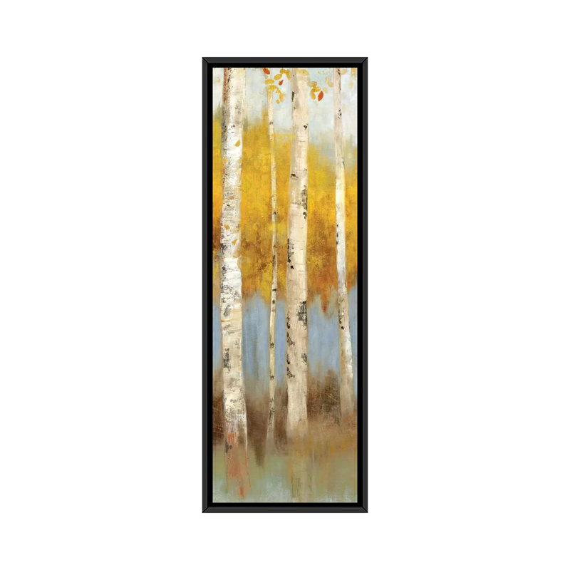 « promesse i » par allison pearce, impression sur toile tendue, H 36 po x l 12 po x P 1,5 po, Cadre noir