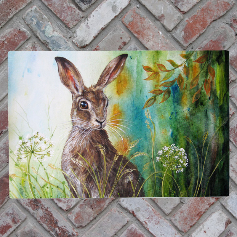JUDITH YATES Farmhouse Wall Decor on Ceramic