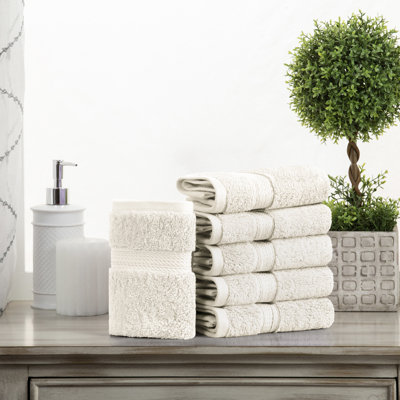 Egyptian Cotton Washcloth Set