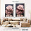 «Lady Peony» sur toile-1263890212
