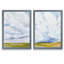 «Ocean Eye I» par Vincent Van Gogh - ensemble de 2 reproductions d'art encadrées-1445694706-1445694697-1445716738