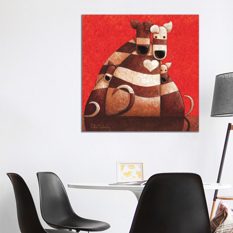 Heart Of The Family by Peter Adderley - Wrapped Canvas Gallery-Wrapped Canvas Giclée, 93.98 cm H x 93.98 cm W x 3.175 cm D