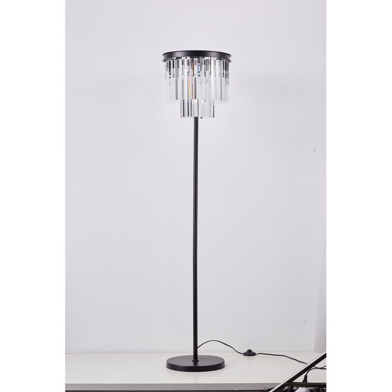 Adalind 160cm Black Traditional Floor Lamp