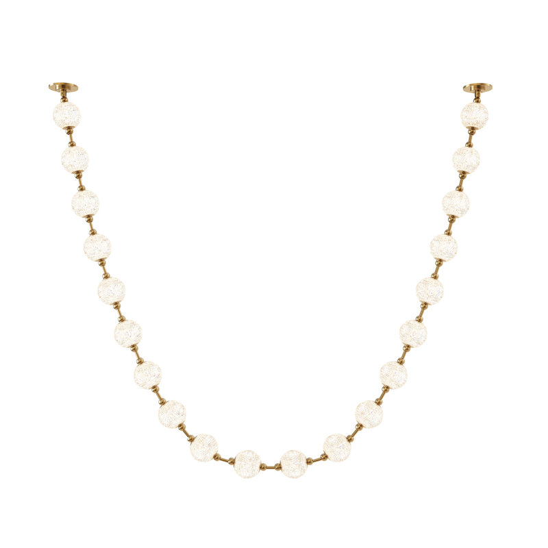 Marni 20 - Light Pendant, Natural Brass