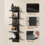 75.5 cm H x 15 cm W Floating Shelf Bookcase