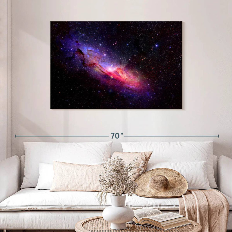 Oberle Galaxy In Space, 30" H x 45" W