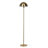Vega Dome Floor Lamp - Brushed Gold-419497362