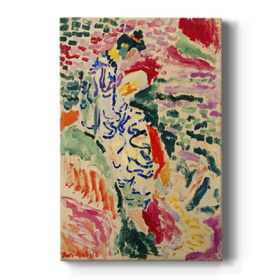 La Japonaise: Woman beside the Water  -Gallery Wrapped Canvas by Henri Matisse
