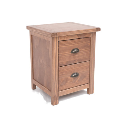 Dubreuil 45cm W Plywood / Laminate Board Bedside Table