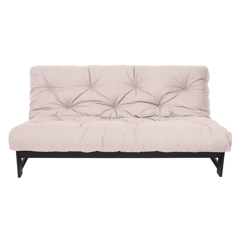 Matelas de futon en coton Otega, 8", Rosé