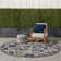 Ciann Floral Blue/Gray Indoor/Outdoor Area Rug
